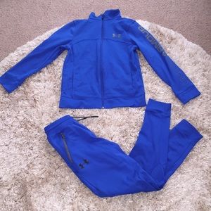 Boys medium under armour outfit
